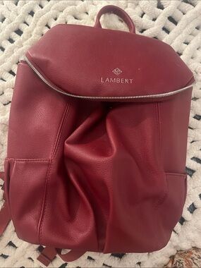 Lambert bag - Burgundy Leather